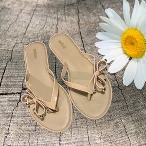 MELISSA flip flops slim ii size 9